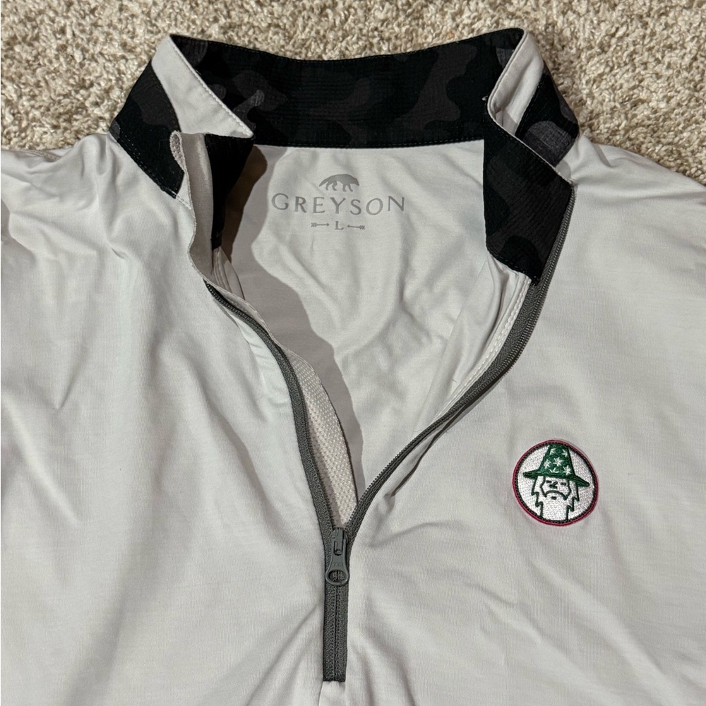 Bettinardi x Greyson Masters Wiz Performance 1/4 Zip Size Large EUC - Picture 2 of 3